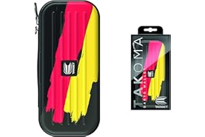 Target Darts Takoma - Custodia per freccette con bandiera tedesca, Paesi Bassi, Gran Bretagna