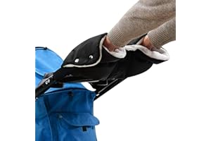 AmzKoi Gants Poussette, Hiver Protège Mains Chauds Gants, Antigel Gants Bébé Chauffe-Mains Protection des Mains, Protection des Mains Poussette