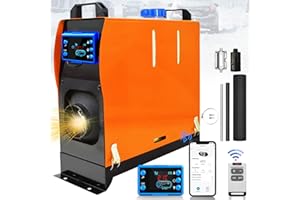 YiLFo Standheizung Diesel, 8KW 12V Diesel Heizung, Luftheizung Diesel mit Bluetooth APP, LCD Anzeige Fernbedienung Schnelles Vorheizen, All-in-One Luft Dieselheizung für RV Auto Boote LKW Bus