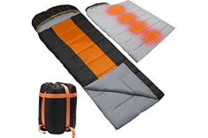 Longzhuo Sacco a Pelo, Sacco a Pelo Invernale ed Estivo Leggero, 3 Livelli Temperatura, 4 Stagioni per Dormire Compatto Impermeabile per Campeggio Escursioni Adulti e Bambini