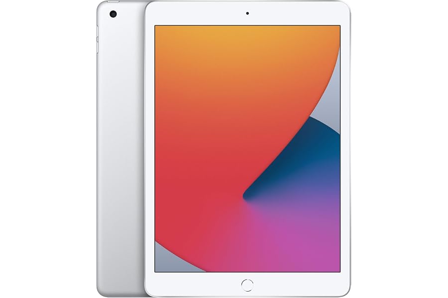 2020 Apple iPad (10,2-zoll, Wi-Fi, 32GB) Silber (Generalüberholt)