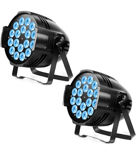 Projecteur LED 210W RGBW - Effets DMX512, Silencieux - Pour Discothèque, Mariage, Fête, Théâtre - 46 000 Lumens