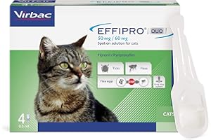 Effipro DUO Cat Spot On Solution x 4 Pipettes