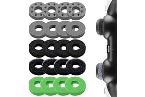 FANGWSSIBEI 20Pcs Aim Assist Motion Control Controller Precision Rings Sponge Precision Rings Aim Assist Rings Controller Accessories for Xbox Ps 5/Ps4 Pro Controller (MultiColor)