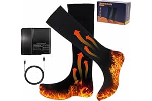 OBEST Akumulatorowe podgrzewane skarpety dla kobiet mężczyzn 73548ukbt