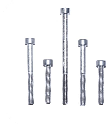 Vite a testa cilindrica con esagono incassato M2 M2,5 M3 M4 M5 M6 304 in acciaio inox, testa cilindrica, bullone per mobili fai da te - M2 x 50 pezzi - 12