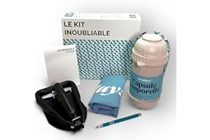 toodays.me Kit Capsule temporelle – Activité Unique et Originale pour Conserver Les Souvenirs d'un Anniversaire, d'une Naissance, d'un Mariage, d'une fête, d'un EVJF, etc. – Fabrication française