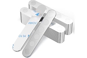 BKSAI 24er Unzerbrechliche Magnete Selbstklebend Stark Hält 1,5KG Magnetband zum Kleben Neodym Magnete Klebemagnete 65x10x2mm Magnetband Flach für Schule, Büro