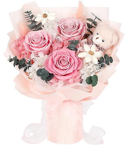 18st Rozenbloemen in geschenkverpakking, Fascinerende geur van rozen, Mooie vorm, Kleurverloop