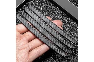 NIANOPKM 4pcs protecteurs bord porte voiture,protecteurs de bord porte haute qualité,protecteurs bord porte caoutchouc noir,autocollants protection de bord porte portes de voiture