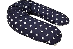 EMI&SAM Coussin d'allaitement, 170 cm, rembourrage FillBall EPS