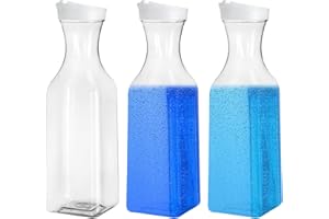 Pritok Conteneur 3 pièces distributeur hermétique 1,5 l détergent, récipient poudre, aliments comme jus