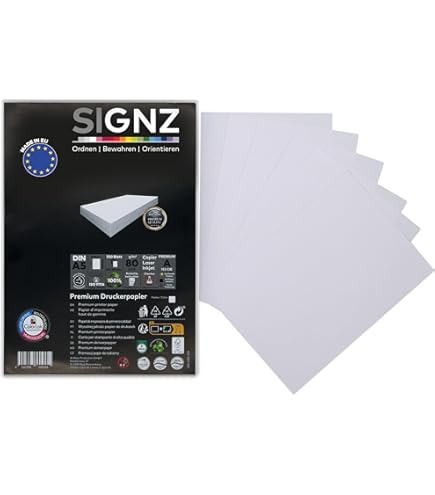 CLAIREFONTAINE 500 Sheet A4 Paper Ream - 50 Gsm White Copy Paper FSC Certified