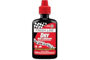 FINISH LINE Lubrificante al Teflon secco per catena della bicicletta, 60 ml