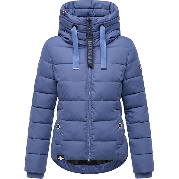 Damen Winterjacke Mit Daunenfüllung – Warmer Wintermantel Im Dufflecoat-Stil, Retro & Lässig