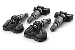 i-vent RDKS/TPMS – Reifendrucksensoren passend für: BMW 5 Serie - Typ F10 / F11 - (Bauzeitraum von 03/2014 bis 01/2017) - Metallventil Titan (Silbergrau) - OE-Nummer: 36106890964-1 Satz