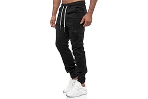 Tazzio Cargohose Herren Cargo Hose Jogger Chino Regular Fit Jeans 16610