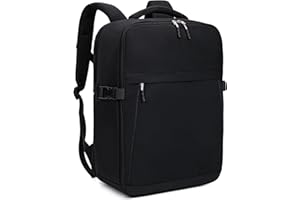 Xkdoai Bagaż podręczny Easyjet 45x36x20, plecak Easyjet 45x36x20, plecak podróżny samolot bagaż podręczny kobiety torby kabinowe plecaki z torbą na butelki