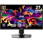 MSI 26.5" MAG 272QP QD-OLED X24, Gaming Monit&ouml;r, WQHD, 16:9, Flat, QD-OLED, 240Hz 0.03ms (GtG), FreeSync Premium, Pivot