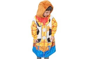 DISNEY Buzz Lightyear or Woody Toy Story Deluxe Oodie/Oversized Blanket Hoodie Poncho 2-7yrs