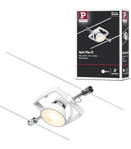 Paulmann Wire Sheela spot voor kabelsysteem zwart