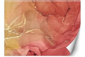 Feeby Carta Da Parati Fotografica Sezione Trasversale Pietra 400x280 cm rosa Moderne Decorazione Da Muro Poster Gigante Design Soggiorno Ufficio Camera Da Letto Astratto Struttura Minerale