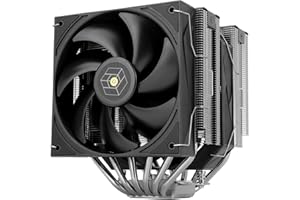 Thermalright Royal Knight 120 CPU Cooler, 6 Heat Pipes Heatsink CPU Cooling, Dual 12cm PWM Fans, for Intel LGA115X/1200/2011/1700/1851;AM4/AM5,Desktop Tower Cooling