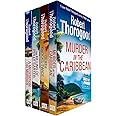 A Death in Paradise Mystery 4 Books Collection Set By Robert Thorogood (Murder in the Caribbean, Death Knocks Twice, The Killing Of Polly Carter & A Meditation on Murder)