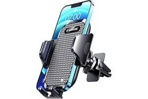 VANMASS Car Phone Holder Vent Mount [2023 Solid Plus]Rotatable Universal Mobile Van Stand Automobile Cradle Car Accessories [2 Clip Fit 99% Car] for iPhone 15 Pro Max 14 13 12 Samsung S23 Pixel Xiaomi
