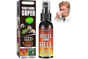 KOAHDE Spray Puant Prank,Petit Liquide Puant,Drôle Et Fart Prank,Pet Odeur Spray,Blague Sprays Halloween,Blague Sprays,Brume Odorante Halloween Accessoires De Jour du Poisson D'avril Gags