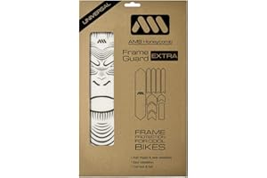 All Mountain Style AMS High Impact Frame Guard Extra Semi-transparent – Protects your bike from scratches and dings
