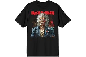 Rock Off officially licensed products Iron Maiden Est 1975 Eddie Scream Portrait T Shirt