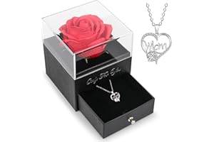 ZACENYU Birthday Gifts for Mum,Mum Birthday Gifts from Daughter,Rose Flower Gifts for Women,Her,Anniversary,Valentine's Day,Mother's Day,Christmas
