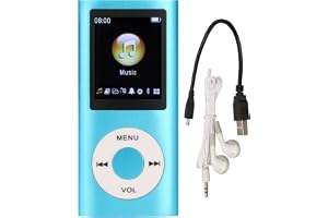 MP3-spelare med 1,8 tums LCD-skärm – bärbar förlustfri ljuduppspelare för barn och studenter