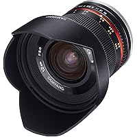 Samyang 12mm F2.0 Weitwinkel Objektiv Festbrennweite manueller Fokus Foto Objektiv für Sony E-Mount APS-C Kameras Sony Alpha