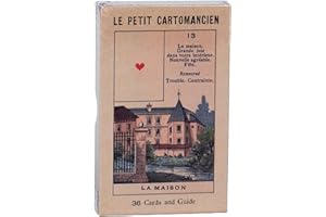 Vieux Monde Express Le Petit Cartomancien | Vintage Oracle Deck | Made in USA | | French Deck First published 1875 in Paris | Lenormand Facsimile