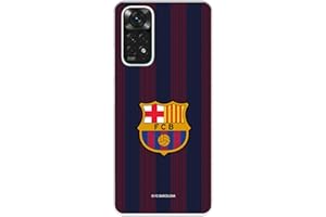 LA CASA DE LAS CARCASAS Funda para Xiaomi Redmi Note 11 Pro 5G del FC Barcelona Rayas Blaugrana para Proteger tu móvil. Carcasa para Xiaomi de Silicona Flexible con Licencia Oficial FC Barcelona