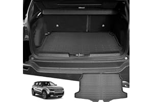 LUWU Compatibile con Jeep Avenger Hybrid EV 2023 2024 2025 Tappetino Protettivo Antiscivolo Avenger 2025 TPE Vasca Bagagliaio Impermeabile Antipolvere Accessori Auto [Piano di Carico Superiore]