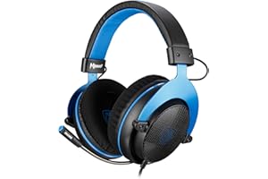 SADES Mpower SA-723 gaming headset Black Blue,Normal