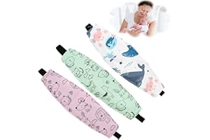 WOVAORX Maintien Tete Siege Auto Enfant 3 Pièces, Cale-têtes pour Sièges Auto Réglable pour Support Tête Confortable en Voiture, Cale Tete Bebe Siege Auto pour Trajets Longs et Courts