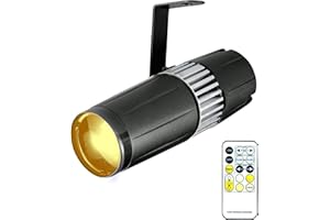 SENLAN LED pinspot light, 15W zwei weiße/coolen & warmen weiße pinspot von IR- controller (spot)