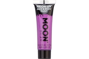 Moon Glow – Peinture fluo UV intense violet visage & corps 12 ml