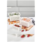 Selka Home - Lavin 2-4-7 Liter Light Gray Storage Container
