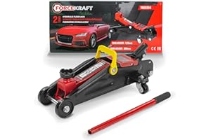 ‎FORCEKRAFT hydraulischer Rangierwagenheber 2T 125-380mm