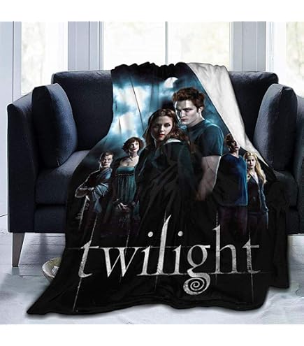 Twilight Vampire Merch Throw Pillow Cover - 18x18 Inch Edward Inspired Decor
