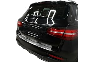 Recambo Boot Sill Protector Stainless Steel Matte Compatible with Mercedes GLC Class X253 2015-03.2019 Premium Quality