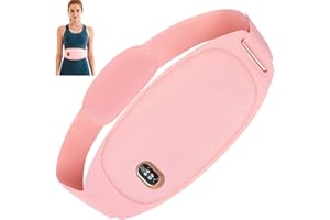 FIVAVA Wärmegürtel Periode, Doppelte Wärme für Bauch & Rücken, Heizkissen kabellos USB, 125cm- Elektrischer Menstruations Wärmegürtel, 5000 mAh