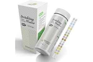 TESPERT Water Testing Kits for Drinking Water 125 Strips - 16 in 1 Drinking Water Test Kit - Water Test Strips with Hardness, Lead, Iron, Copper
