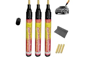 BAVOOTY Stylo Efface Rayures,3 Pièce Stylo Applicateur de Couche Transparente,Stylo de Réparation de Rayures de Voiture,Stylo Magique pour Rayures Voiture pour Toutes Voitures,Efface Rayure Profonde Voiture