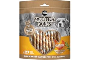 (3) Zeus BetterBones ChickWrapTwists27Pk